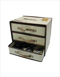 e朝阳平行三抽收纳盒A-074A